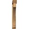 Ekena Millwork Imperial Traditional Rough Sawn Bracket w/ Offset Brace, Western Red Cedar, 6"W x 38"D x 44"H BKT0604X38X44IMP01RWR - alternate 4